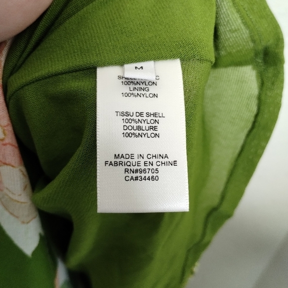 Rebecca Taylor Wild Peony Mesh Dress Women's Size Medium - Picture 8 of 9